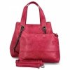 Torebka Damska Shopper Bag z Listonoszką 2w1 firmy Herisson 1852A902 Fuksjowa